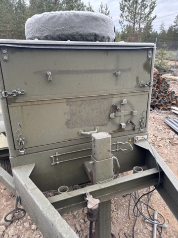 1321189-24 Generator Kalmar 15kva only 49 hours