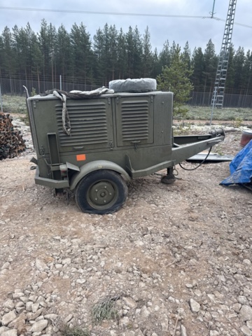 1321189-25 Generator Kalmar 15kva only 49 hours