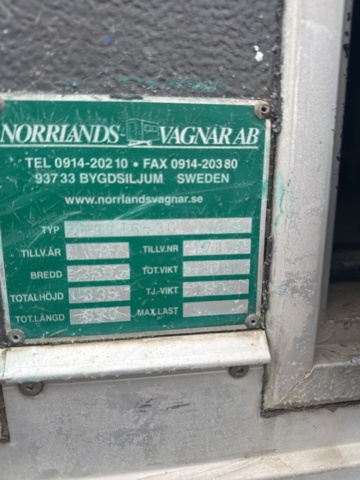 1321193-8 Norrlandsvagnen OMT6-30 -2007 med elverk
