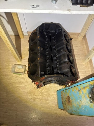 1321199-1 Chevrolet 454 motor i delar