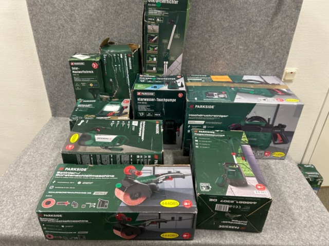 1436325-1 Maskiner ca 15 st - Parkside