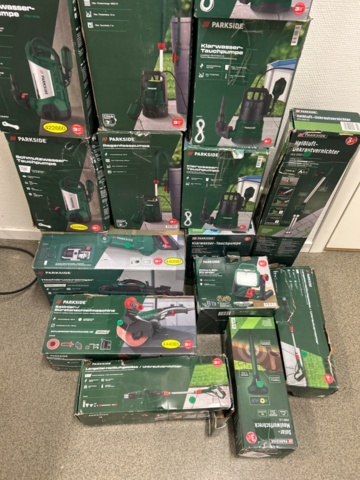 1436325-6 Maskiner ca 15 st - Parkside