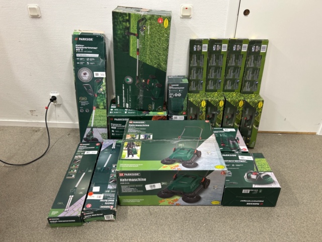 1436327-1 Trädgårdmaskiner 11 st - Parkside