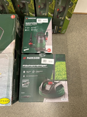 1436327-4 Trädgårdmaskiner 11 st - Parkside