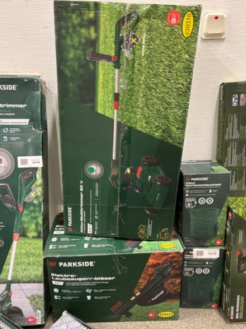 1436327-7 Trädgårdmaskiner 11 st - Parkside