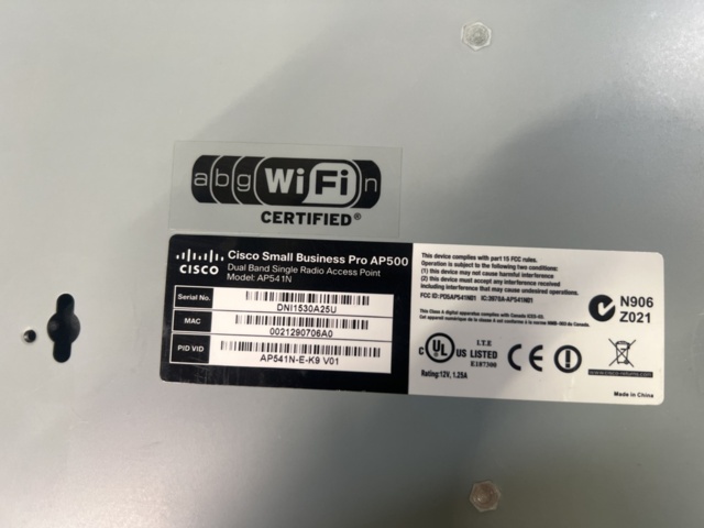 1447453-5 Trådlös accesspunkt, Cisco Small Business Pro AP500