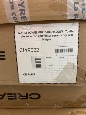 1436446-6 Electric towel warmers 9 pcs - CREATE