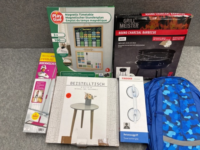 1436448-2 Samling med hushålls- och fritidsprodukter