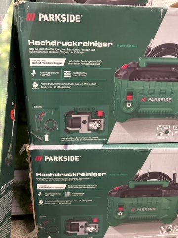 1436330-3 Trädgårdsmaskiner 8 st - Parkside