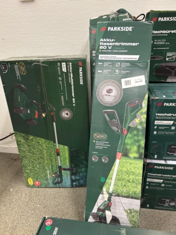 1436330-4 Trädgårdsmaskiner 8 st - Parkside