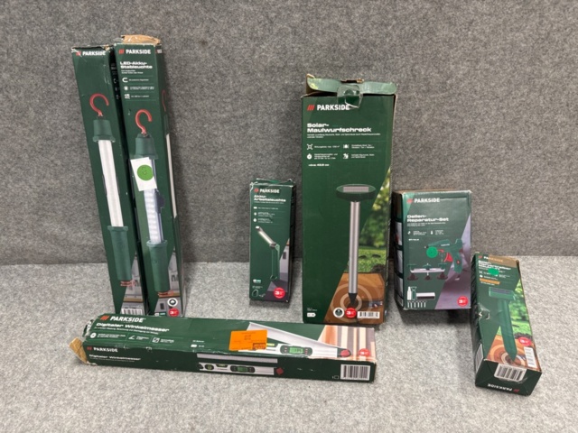 1436450-2 Collection of tools and garden products - Parkside