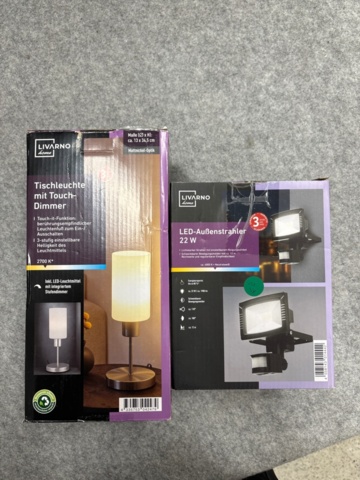 1436451-3 Stool with LED lighting - Livarno Home