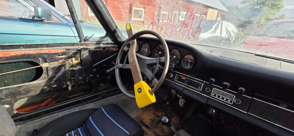 1320016-6 Porsche 911 S Targa Manuell, 170hk, 1969 (Reparationsobjekt)