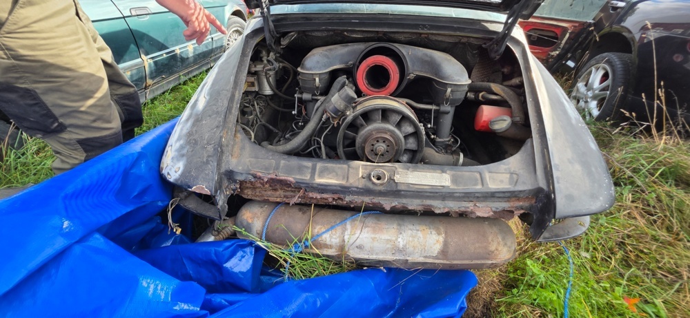 1320016-13 Porsche 911 S Targa Manuell, 170hk, 1969 (Reparationsobjekt)