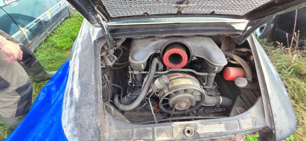 1320016-23 Porsche 911 S Targa Manuell, 170hk, 1969 (Reparationsobjekt)