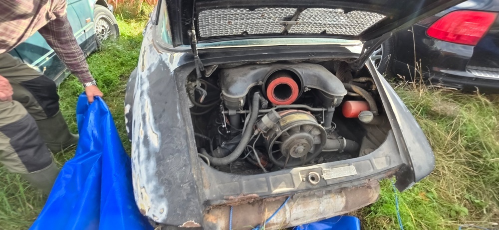 1320016-24 Porsche 911 S Targa Manuell, 170hk, 1969 (Reparationsobjekt)