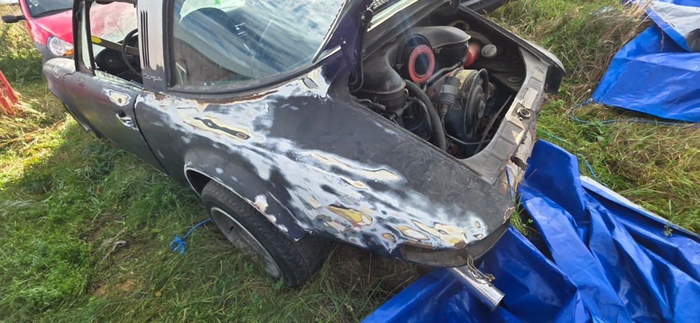 1320016-27 Porsche 911 S Targa Manuell, 170hk, 1969 (Reparationsobjekt)