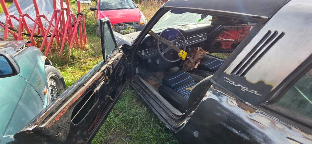 1320016-29 Porsche 911 S Targa Manuell, 170hk, 1969 (Reparationsobjekt)