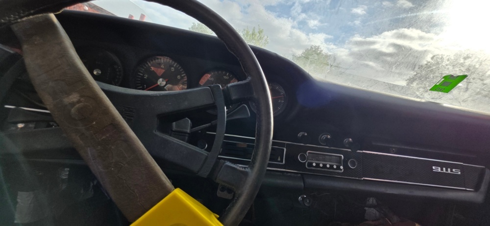 1320016-36 Porsche 911 S Targa Manuell, 170hk, 1969 (Reparationsobjekt)