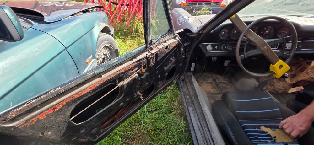 1320016-37 Porsche 911 S Targa Manuell, 170hk, 1969 (Reparationsobjekt)