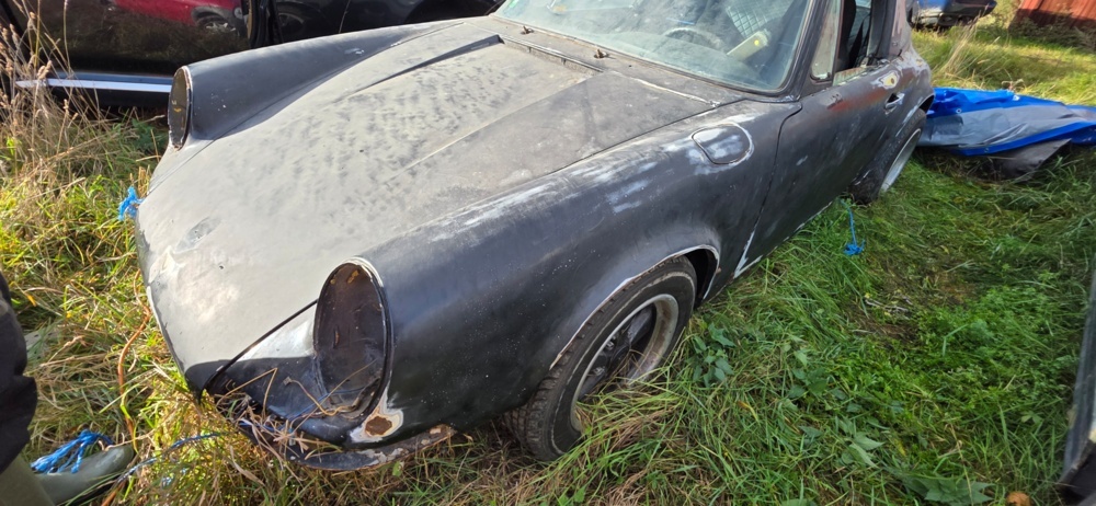 1320016-42 Porsche 911 S Targa Manuell, 170hk, 1969 (Reparationsobjekt)