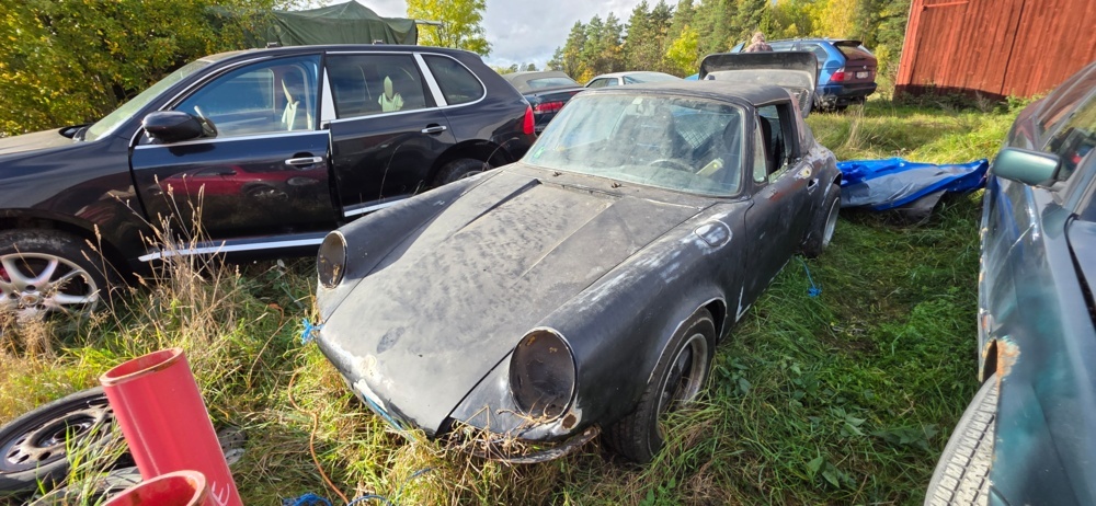 1320016-46 Porsche 911 S Targa Manuell, 170hk, 1969 (Reparationsobjekt)