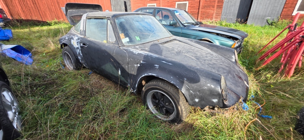 1320016-47 Porsche 911 S Targa Manuell, 170hk, 1969 (Reparationsobjekt)