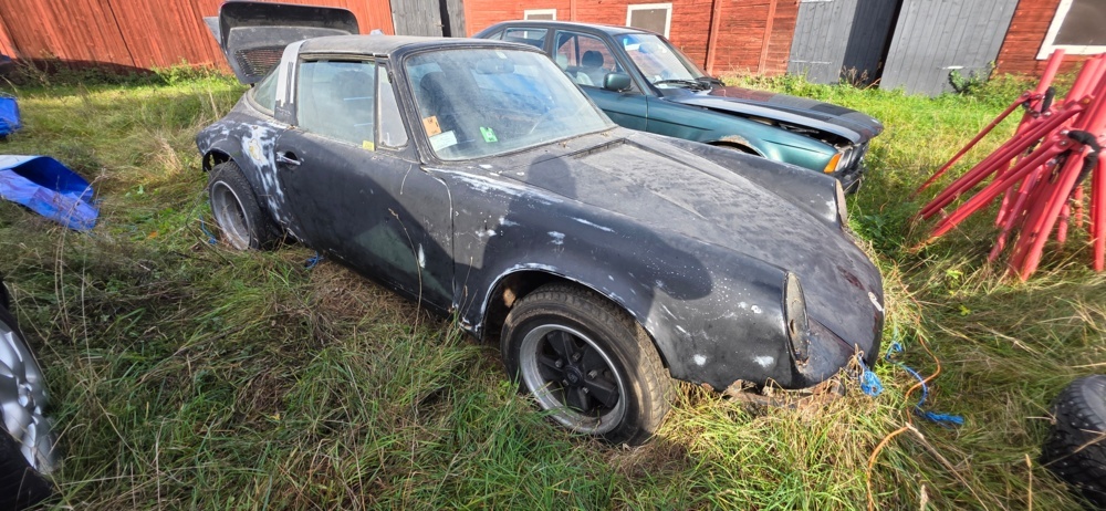 1320016-48 Porsche 911 S Targa Manuell, 170hk, 1969 (Reparationsobjekt)