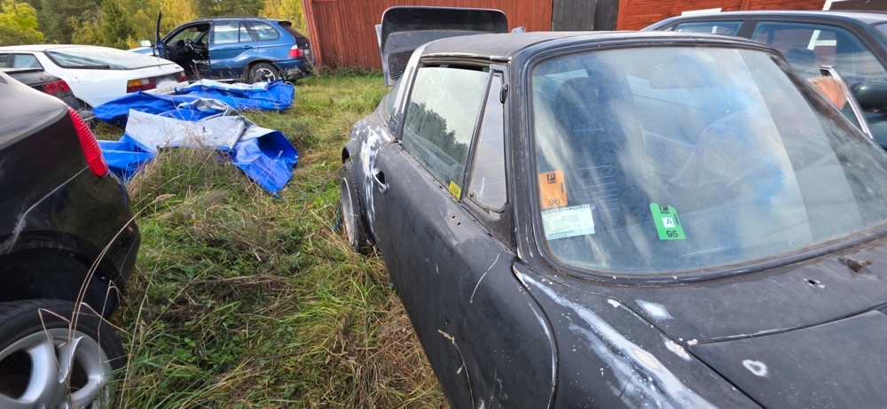 1320016-49 Porsche 911 S Targa Manuell, 170hk, 1969 (Reparationsobjekt)