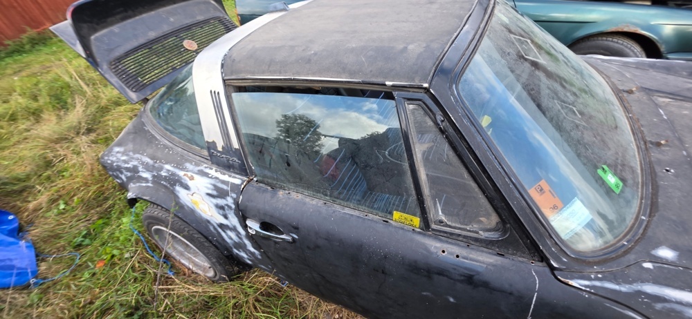 1320016-50 Porsche 911 S Targa Manuell, 170hk, 1969 (Reparationsobjekt)