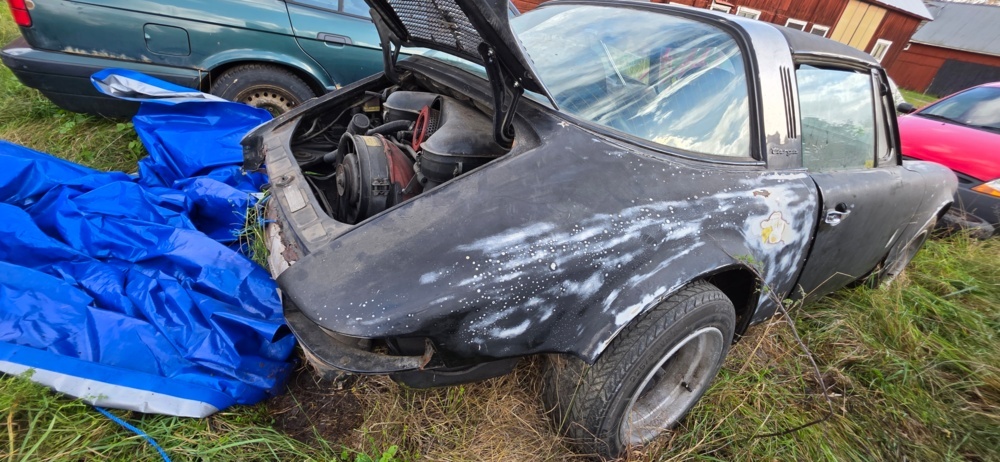 1320016-53 Porsche 911 S Targa Manuell, 170hk, 1969 (Reparationsobjekt)