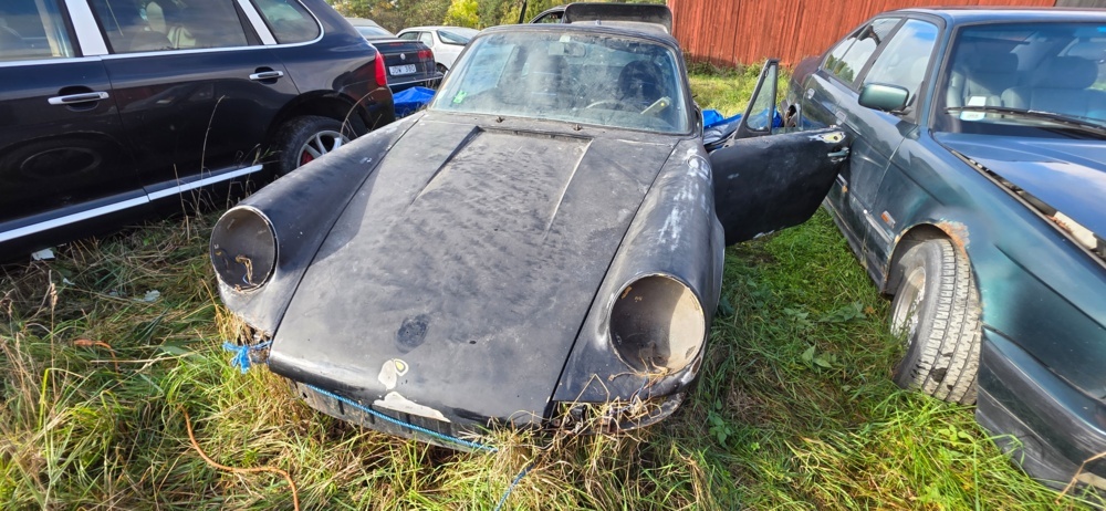 1320016-57 Porsche 911 S Targa Manuell, 170hk, 1969 (Reparationsobjekt)