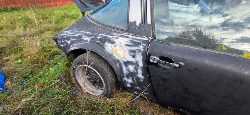 1320016-74 Porsche 911 S Targa Manuell, 170hk, 1969 (Reparationsobjekt)