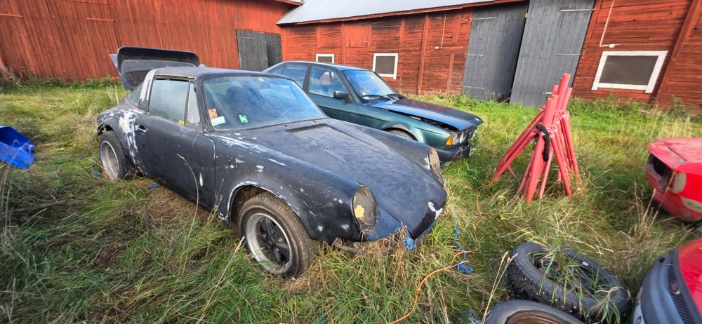 1320016-77 Porsche 911 S Targa Manuell, 170hk, 1969 (Reparationsobjekt)