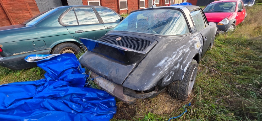 1320016-78 Porsche 911 S Targa Manuell, 170hk, 1969 (Reparationsobjekt)