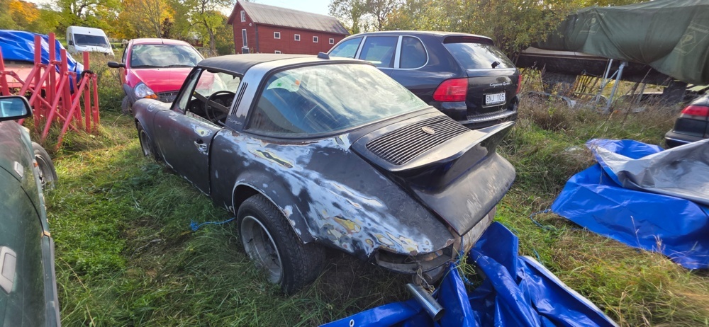 1320016-83 Porsche 911 S Targa Manuell, 170hk, 1969 (Reparationsobjekt)