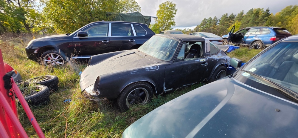 1320016-84 Porsche 911 S Targa Manuell, 170hk, 1969 (Reparationsobjekt)