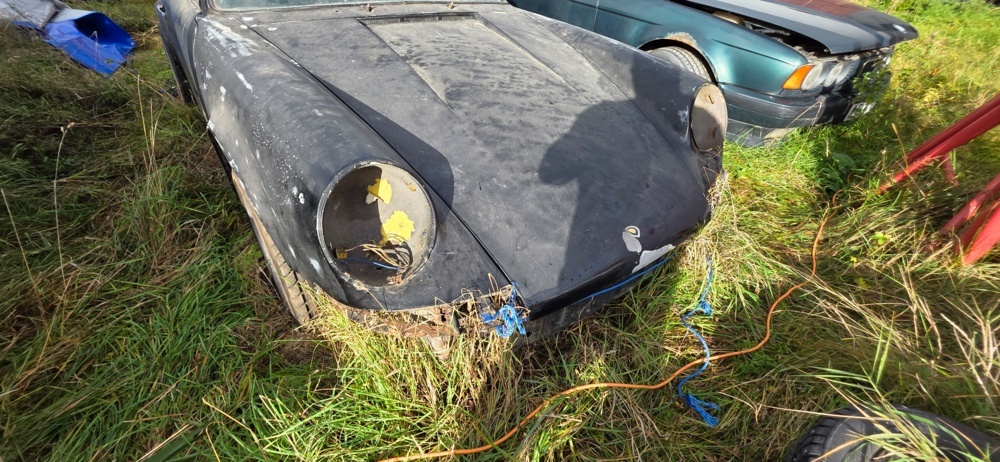 1320016-86 Porsche 911 S Targa Manuell, 170hk, 1969 (Reparationsobjekt)