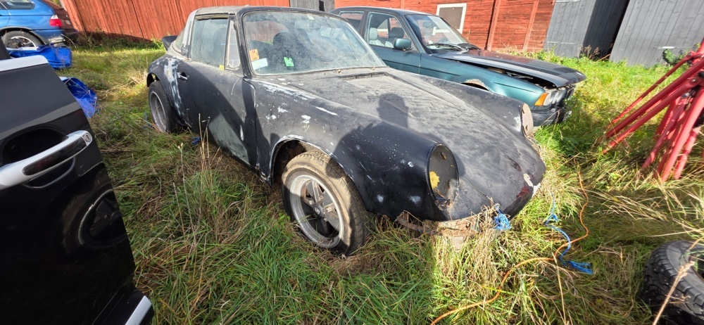 1320016-88 Porsche 911 S Targa Manuell, 170hk, 1969 (Reparationsobjekt)