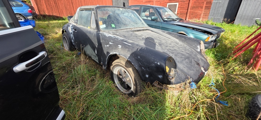 1320016-89 Porsche 911 S Targa Manuell, 170hk, 1969 (Reparationsobjekt)