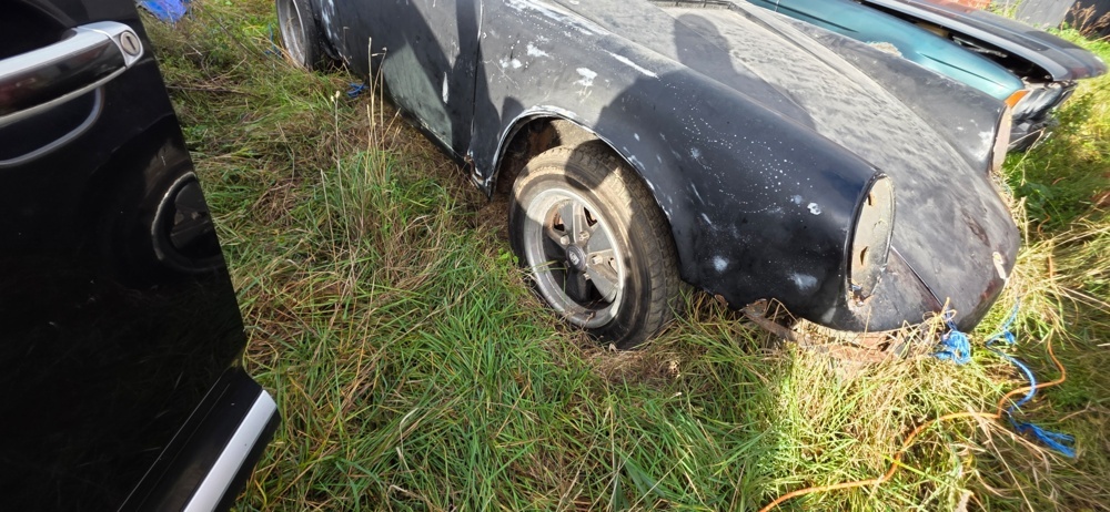 1320016-90 Porsche 911 S Targa Manuell, 170hk, 1969 (Reparationsobjekt)