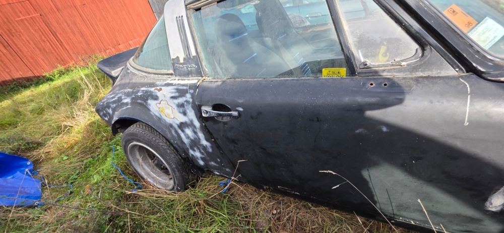 1320016-93 Porsche 911 S Targa Manuell, 170hk, 1969 (Reparationsobjekt)