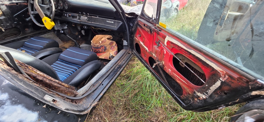 1320016-96 Porsche 911 S Targa Manuell, 170hk, 1969 (Reparationsobjekt)