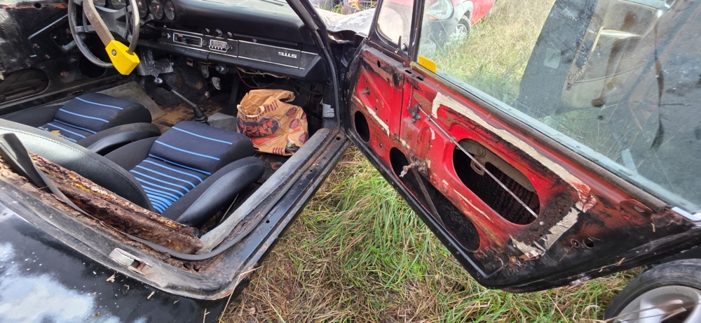 1320016-97 Porsche 911 S Targa Manuell, 170hk, 1969 (Reparationsobjekt)