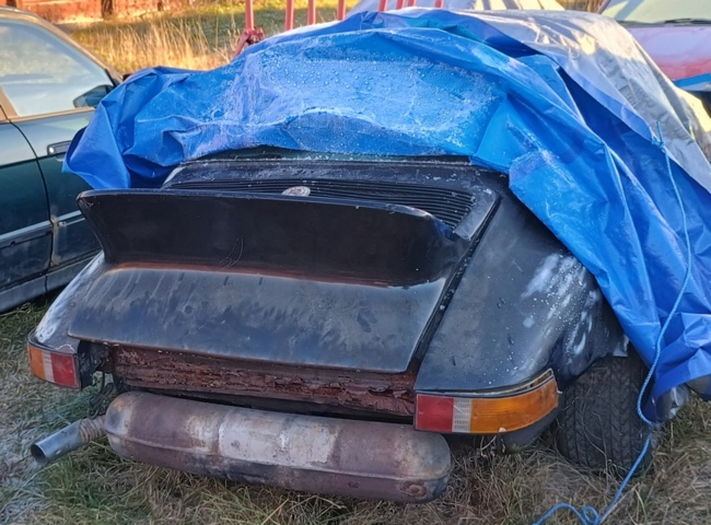 1320016-3 Porsche 911 S Targa Manuell, 170hk, 1969 (Reparationsobjekt)