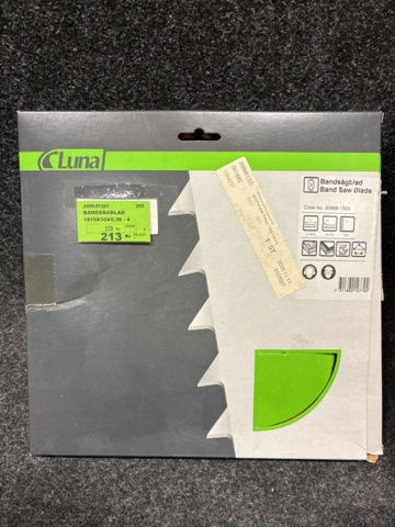 1447990-2 2 st bandsågsblad Luna & Starrett