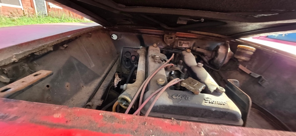 1320019-5 Alfa Romeo Giulia Sprint GT 1.6 Manual, 106hp, 1965 (Repair item)