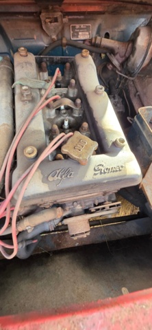 1320019-10 Alfa Romeo Giulia Sprint GT 1.6 Manual, 106hp, 1965 (Repair item)