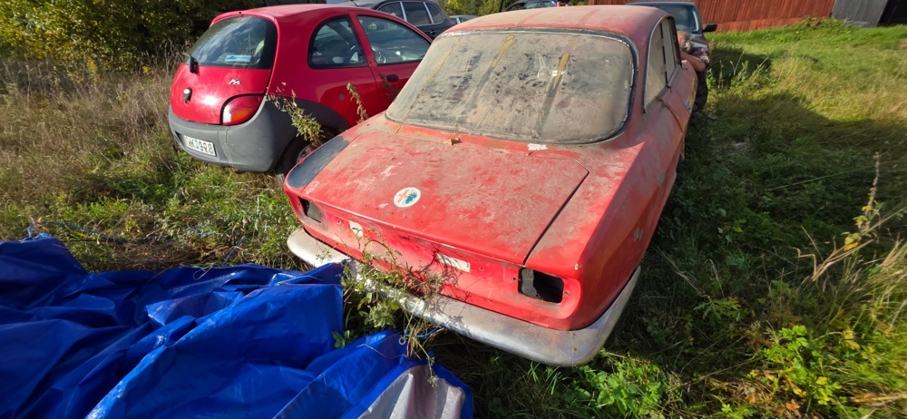 1320019-22 Alfa Romeo Giulia Sprint GT 1.6 Manual, 106hp, 1965 (Repair item)