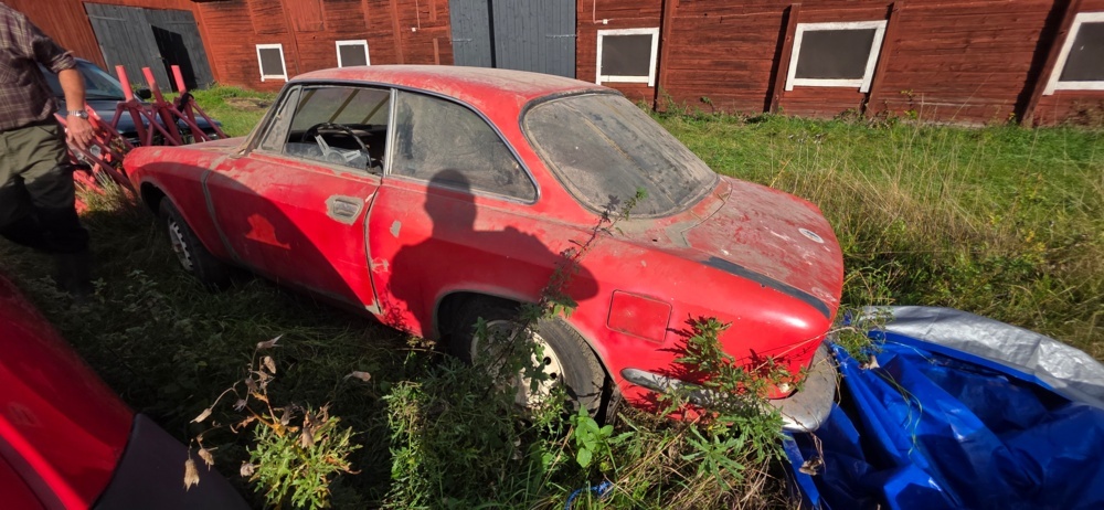 1320019-25 Alfa Romeo Giulia Sprint GT 1.6 Manual, 106hp, 1965 (Repair item)